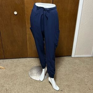 Mandala navy scrub pant joggers size large